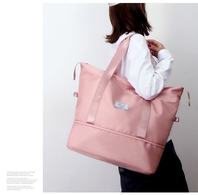 Travel bag, large capacity, water-resistant, sports and yoga