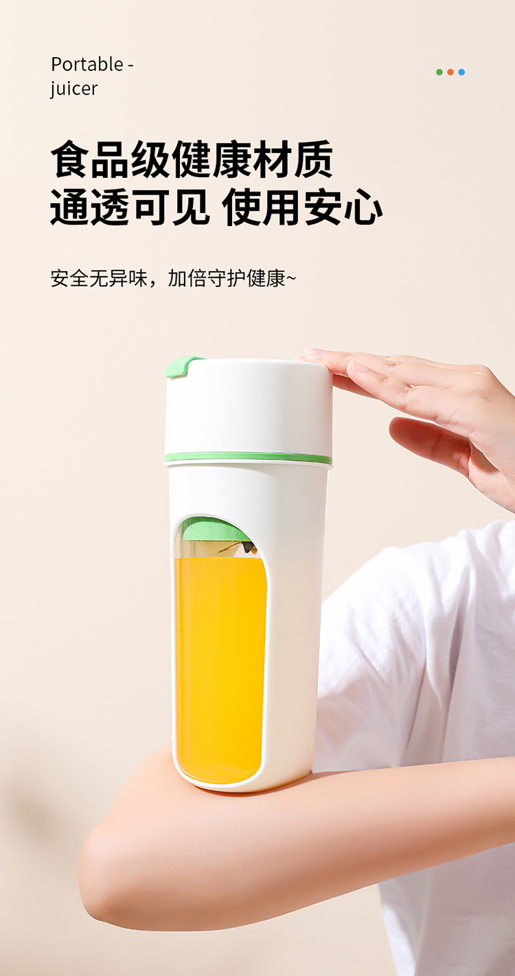 Portable Fully Automatic Rechargeable Juicer Cup