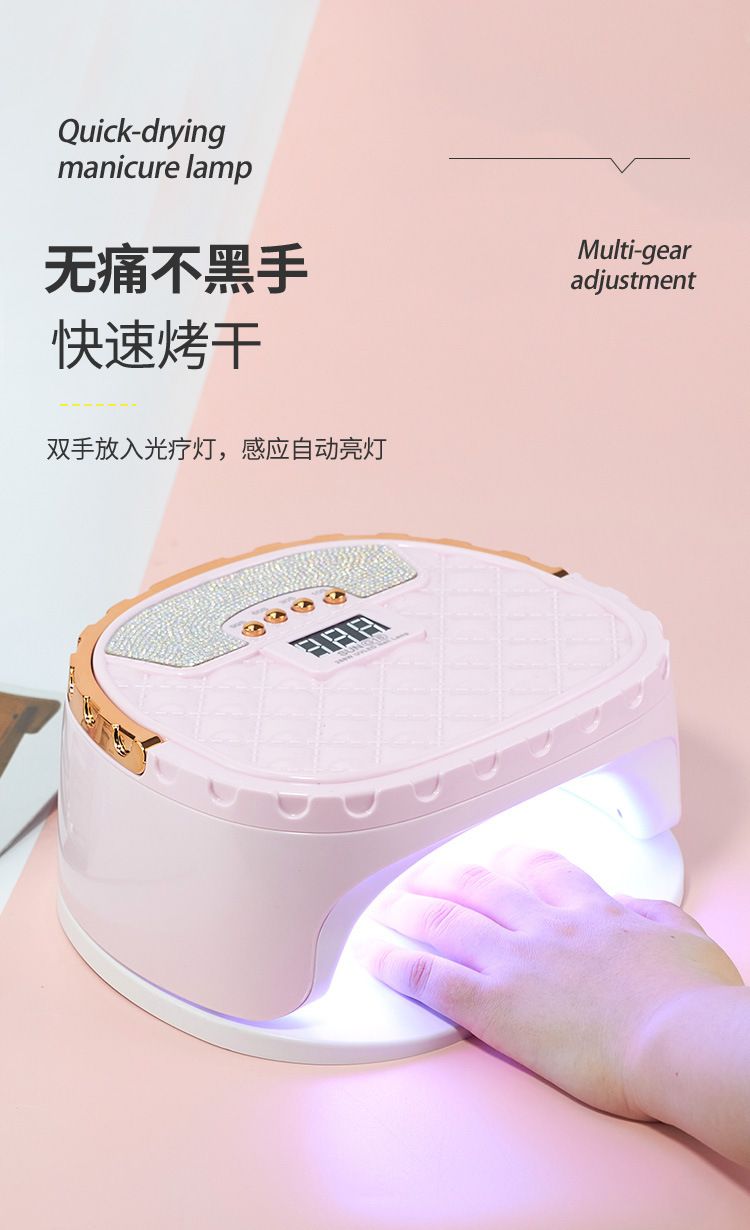 LED tırnak kurutma makinesi, UV ışık terapisi, hızlı kuruyan jel