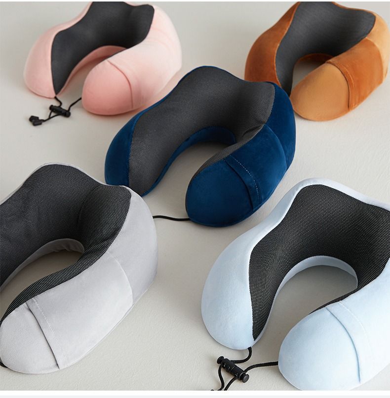 Memory Foam U-Shaped Neck Pillow Cervical Support