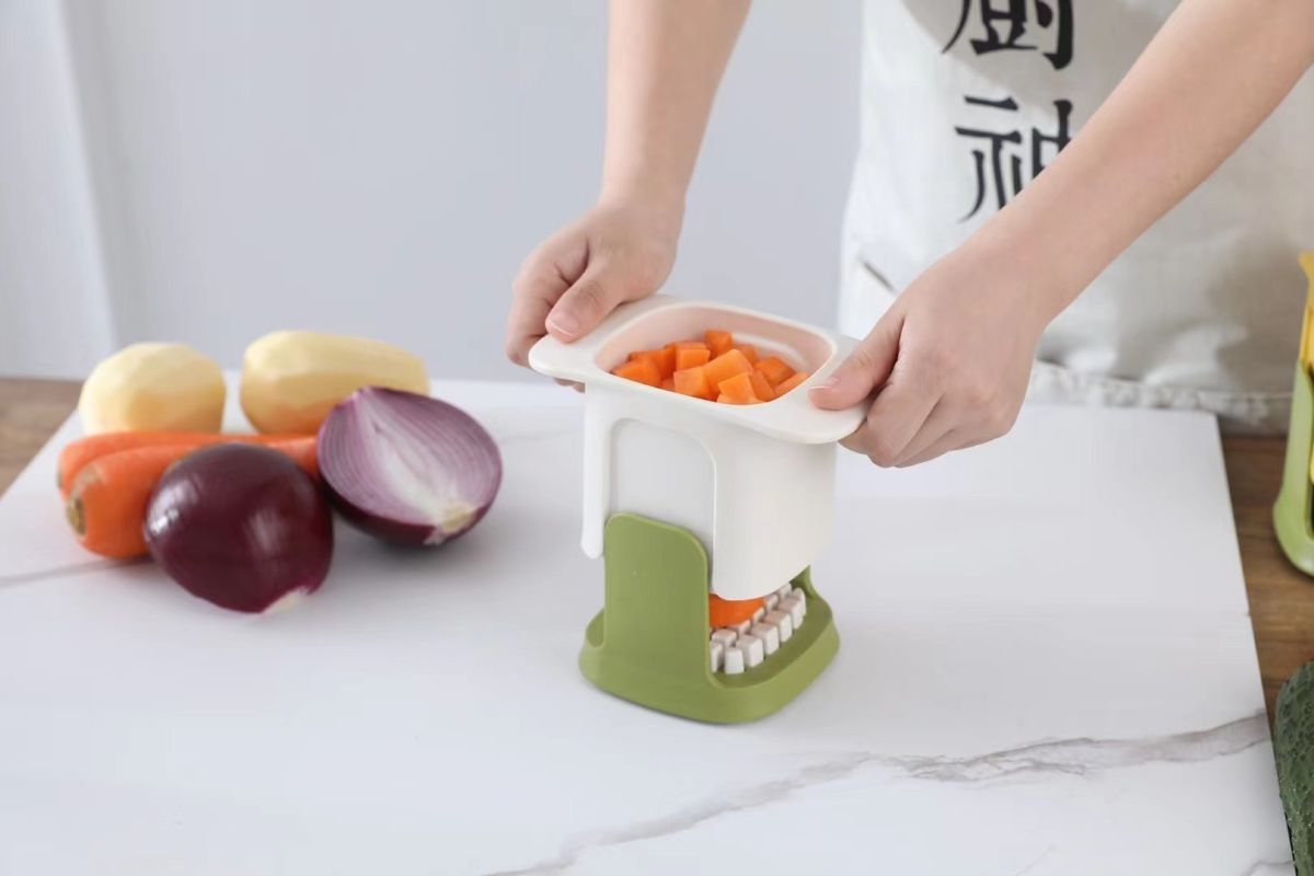 Manuelles Gemüseschneidegerät mit Kartoffel- und Pommes-Klinge