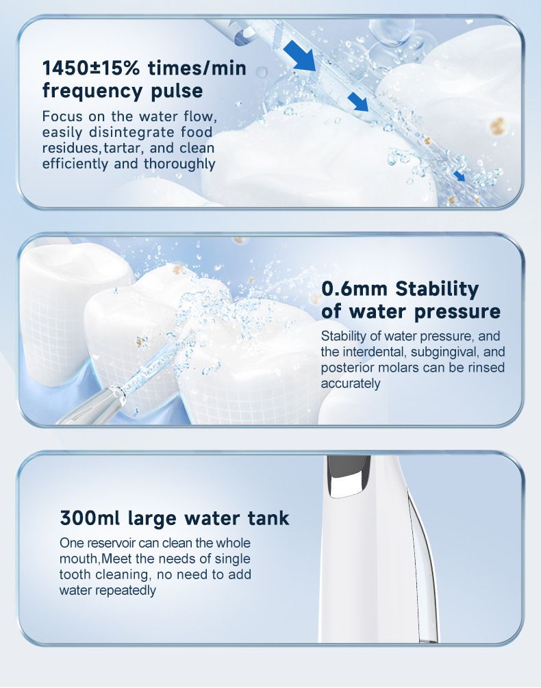 Electric Oral Irrigator, Portable, Waterproof