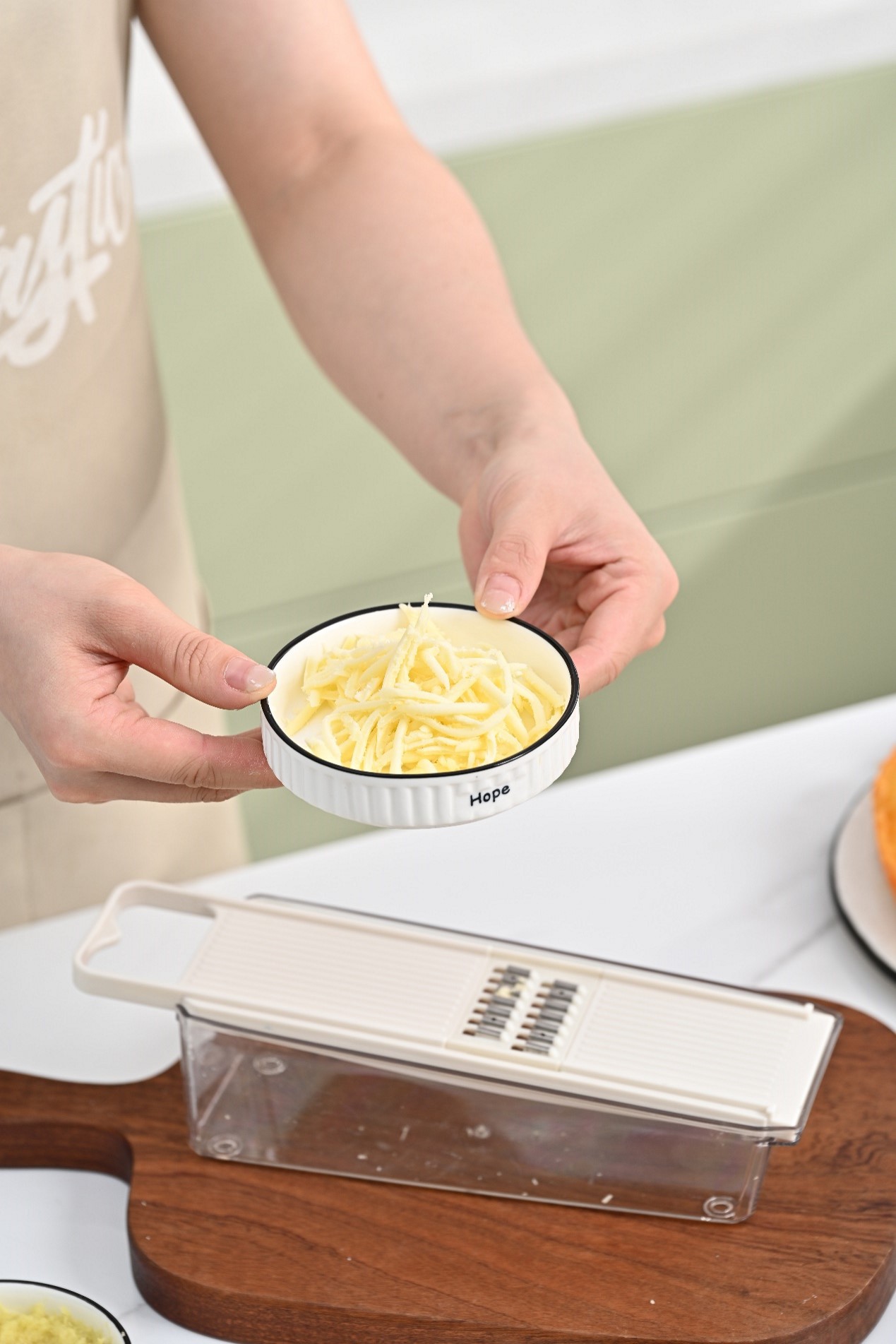 Mini Vegetable Cutter, Potato Shredder, Hand Guard, Kitchen Tool