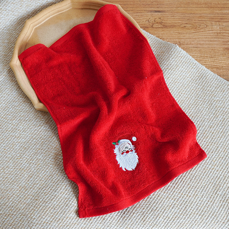 Pure cotton Christmas towel gift set for children