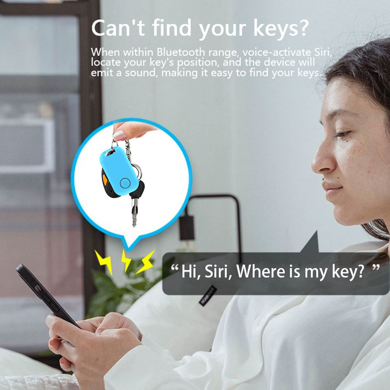 Smart Locator Tracker with Adhesive Sticker for Keys and Phone