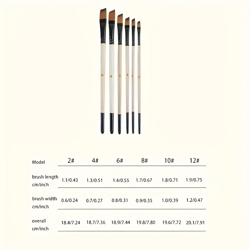 Oil Painting Brush Set 32-Piece Nylon Wooden Handle