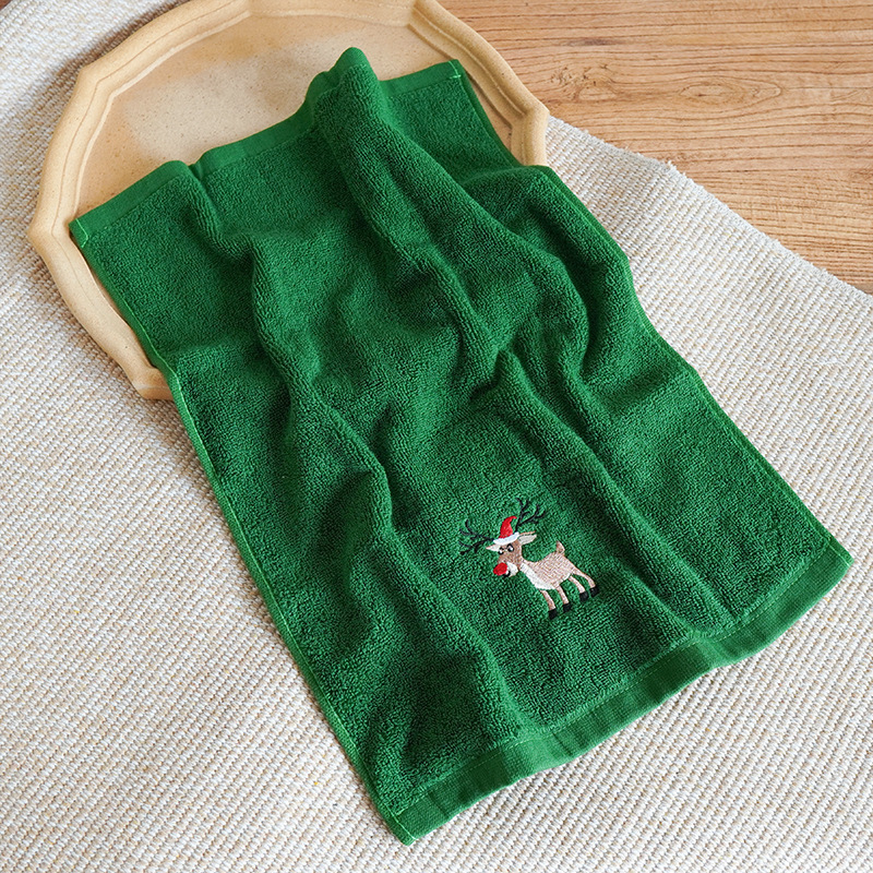 Pure cotton Christmas towel gift set for children