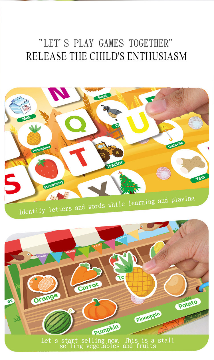 Stilles Aktivitätsbuch für Kinder - zum Reißen und Kleben