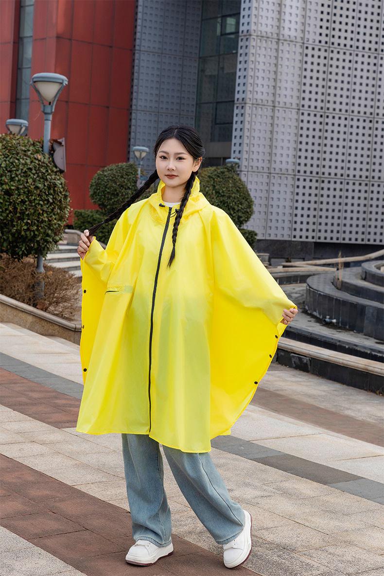 3-in-1 wasserdichter Regenmantel-Poncho für Wandern und Radfahren