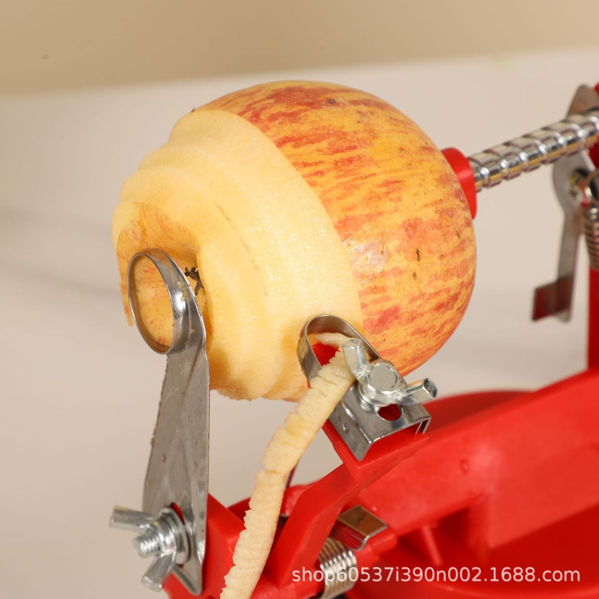 Apple Peeler 3-in-1, Automatic Core Remover and Slicer, Hand-crank