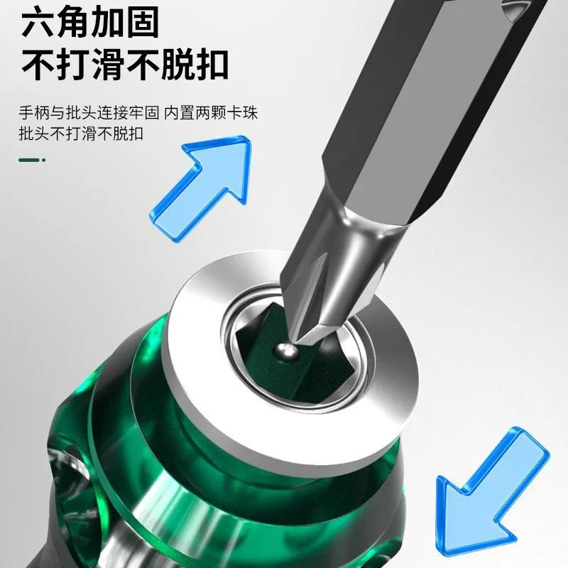 Telescopic Screwdriver Set, Multi-Head, Hex Socket