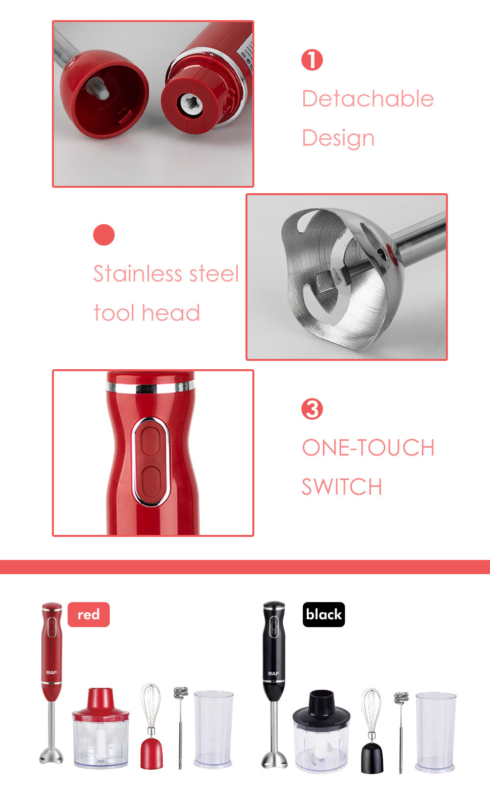 Home food processor multifunctional stainless steel
