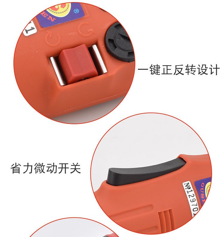 Electric bottle capping machine for glass bottles