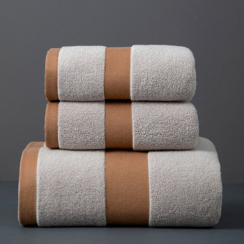 Pure cotton bath towel thickened hotel luxury set