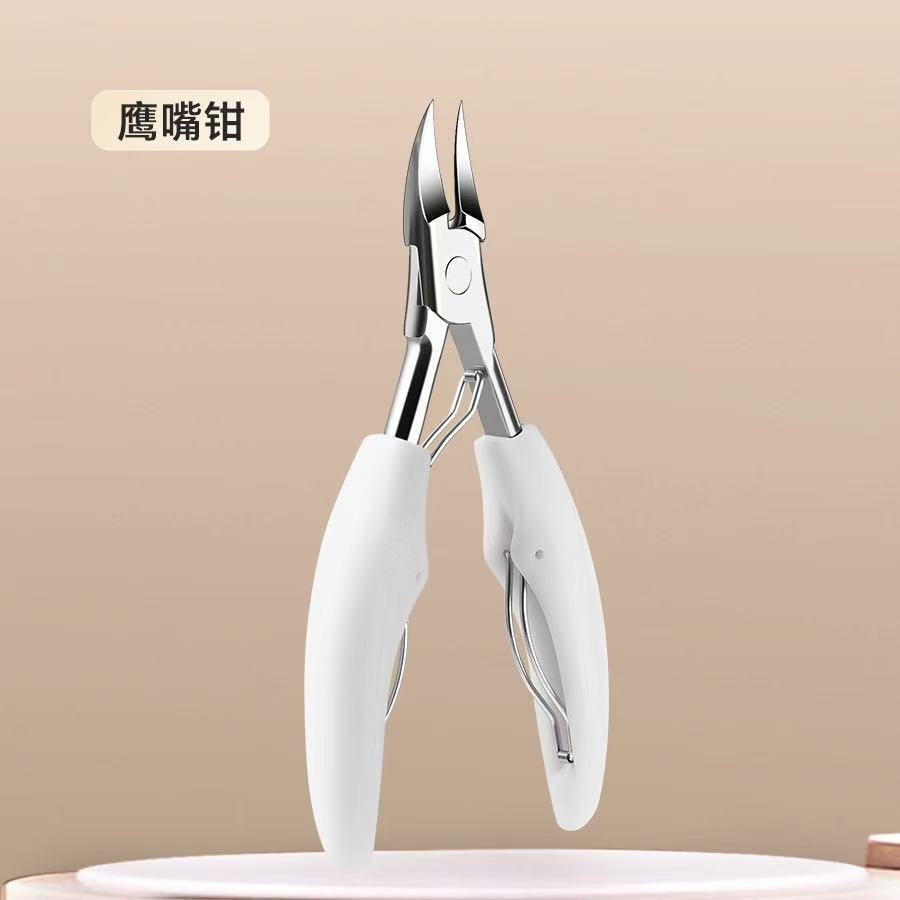 Stainless steel nail clippers, eagle beak design, ingrown toenail kit