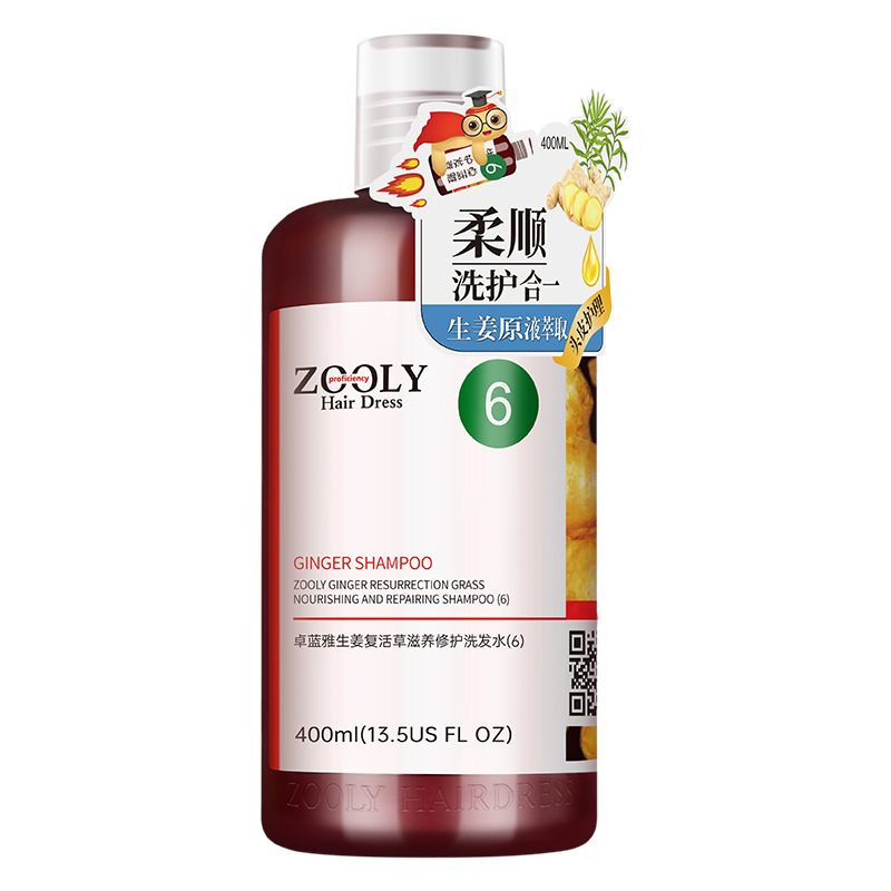 Zhuolan Ya Ingwer Shampoo Nährend Reparatur