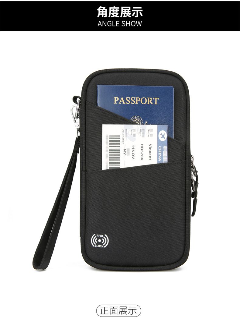 RFID-Reisepass-Schutzhülle, Reisedokumentenorganizer