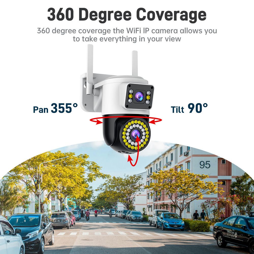 Yoosee outdoor surveillance camera waterproof motion detection HD