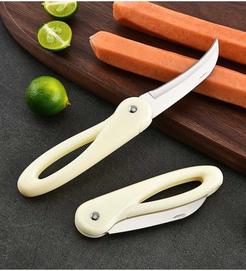 Edelstahl-Klappmesser zum Gemüseschälen