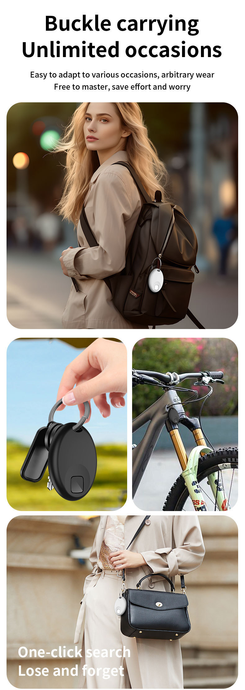 AirTag remote tracking device with global location finder
