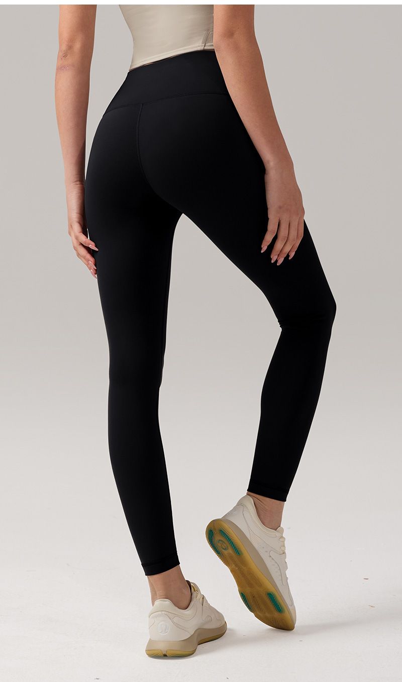 Women's Yoga Pants Nylon 66, High Waist, 24" Elastic, Breathable