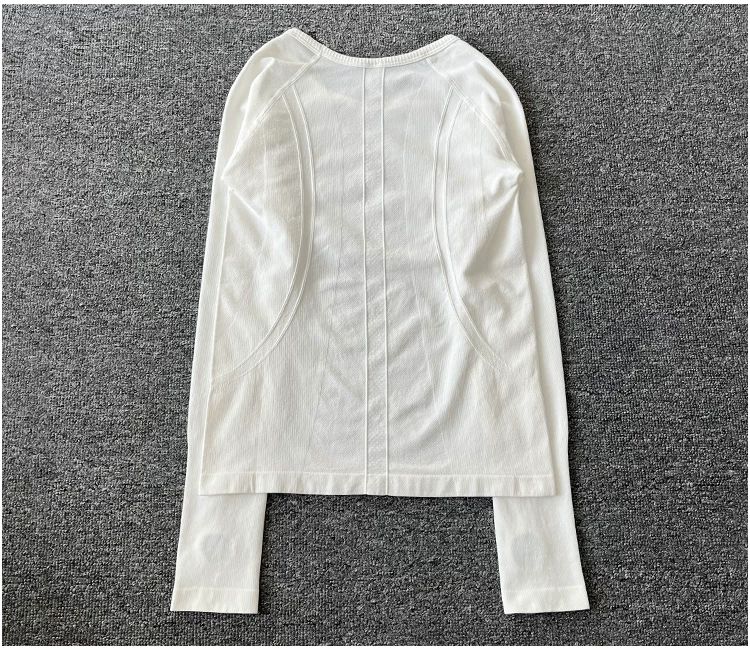 Women's Yoga Long Sleeve T-Shirt Round Neck High Elastic Breathable
