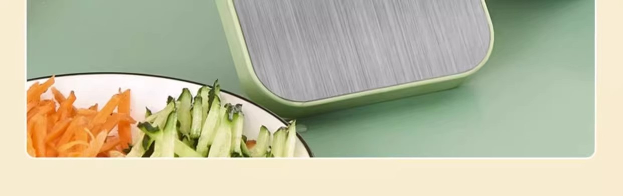 Stainless steel vegetable grater for potatoes and carrots