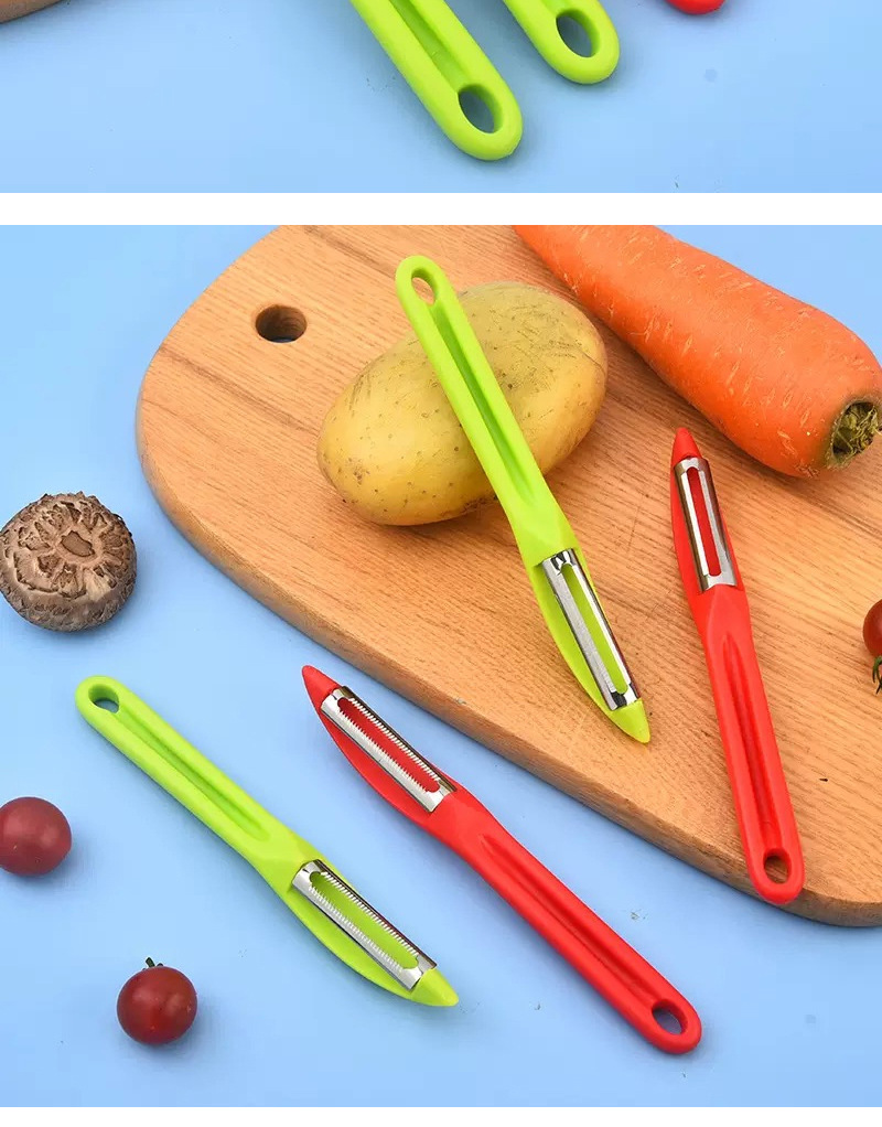 Stainless steel vegetable peeler for household kitchen use