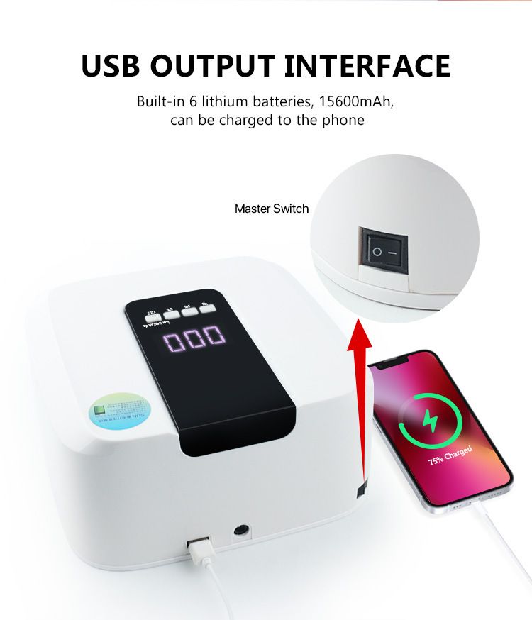 SUN M-5 şarj edilebilir tırnak UV lambası