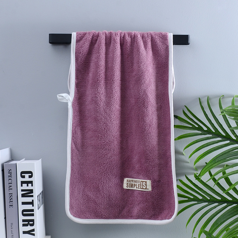 Korallensamt-Badehandtuch-Set 550g dreiteilig