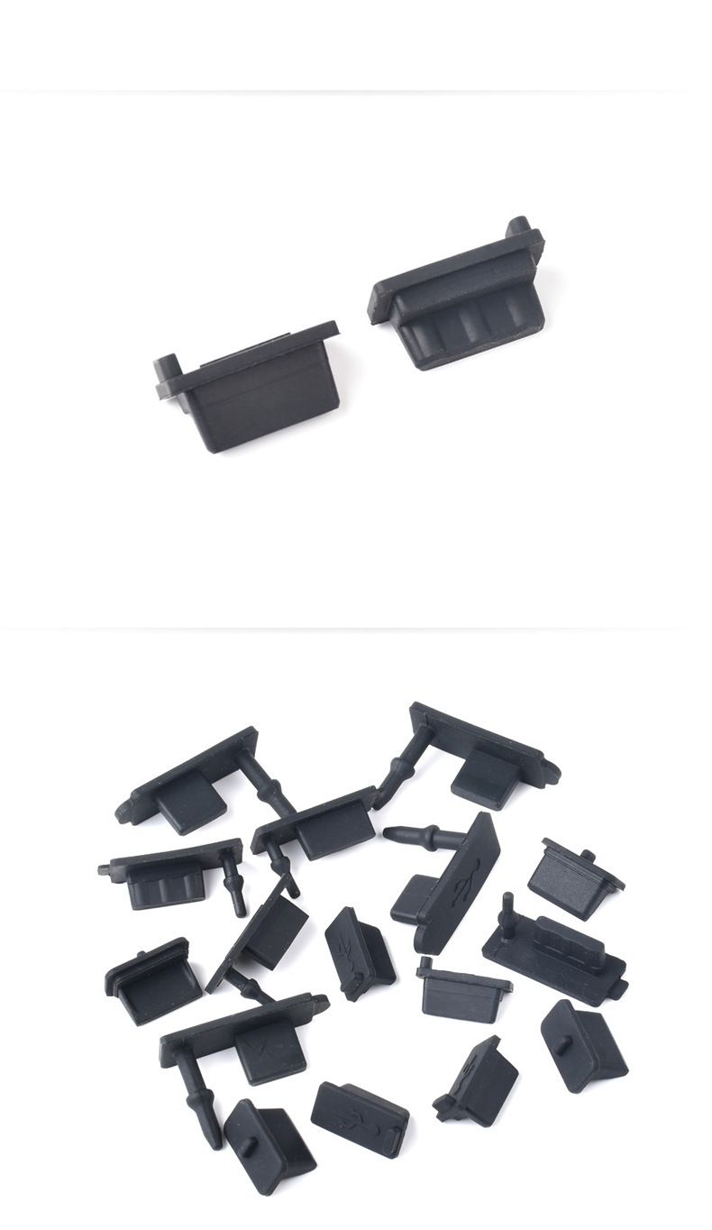 Micro-USB und USB-C weiches Silikonkappe