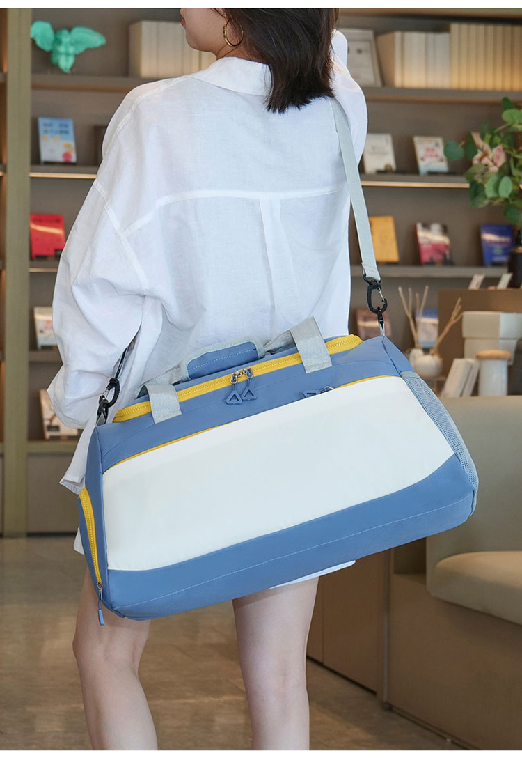 Travel bag large capacity wet-dry separation waterproof