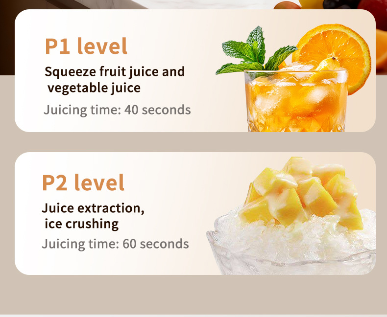 Home juicer large capacity multifunctional single serving