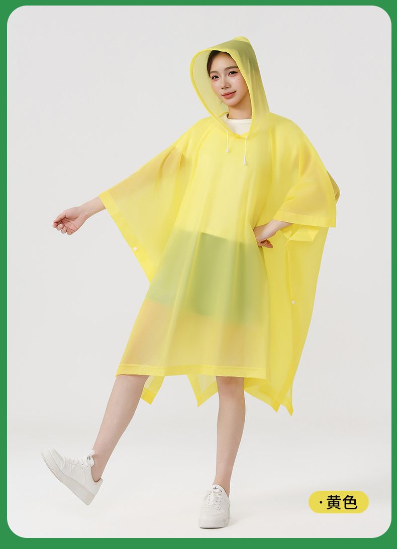 EVA raincoat, full body, portable, thickened