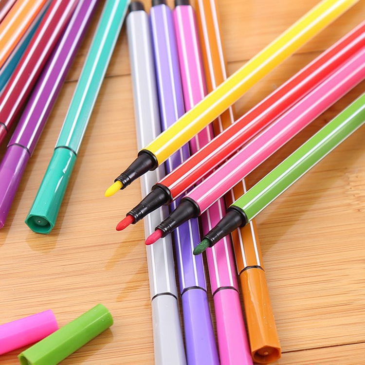 Watercolor pencil set, 24 colors, for kids and students