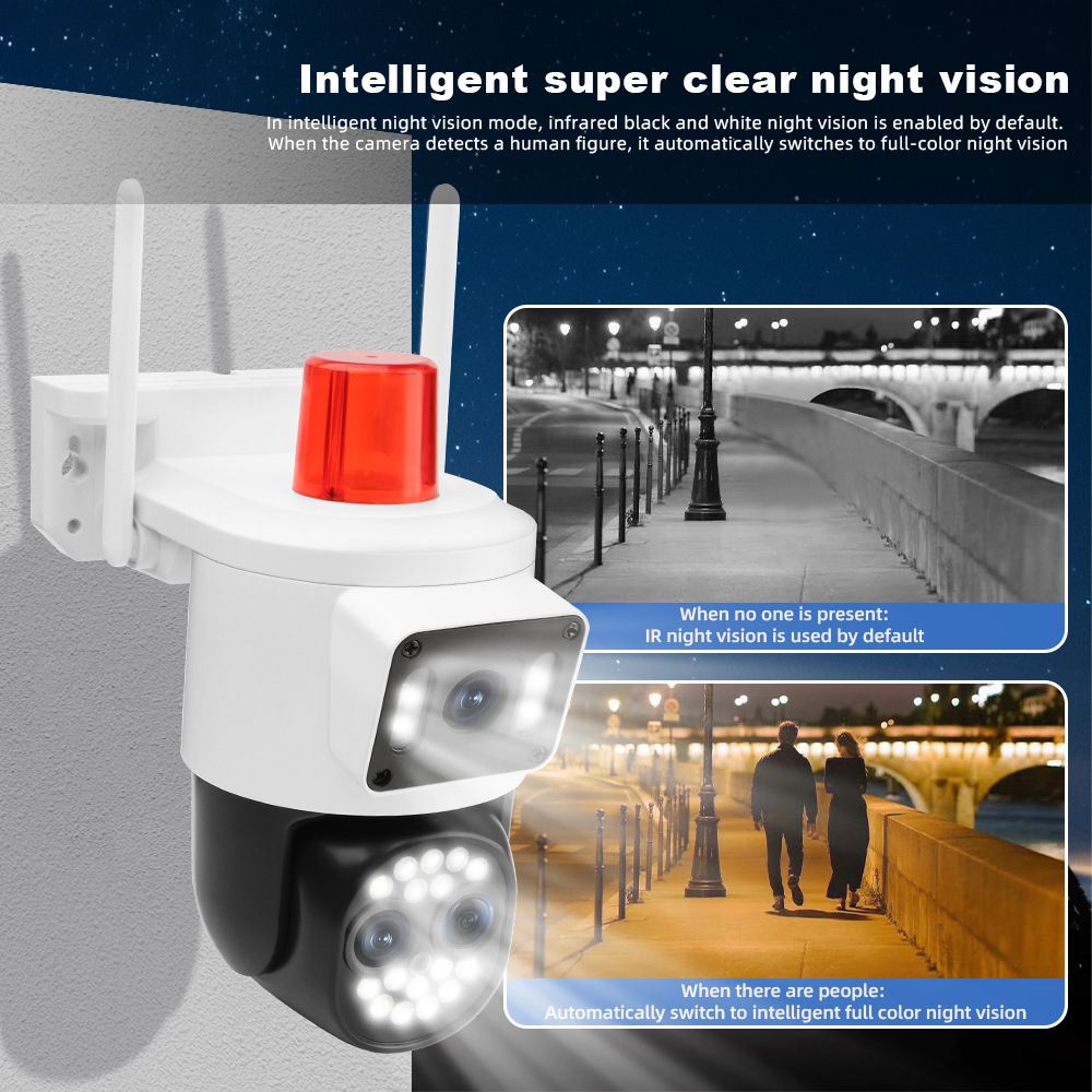Yoosee Jiwei Binocular Camera 12x zoom, IP66 waterproof, night vision