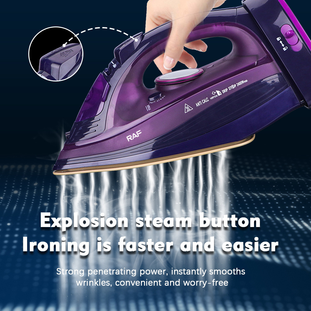 European Standard Electric Iron Household Handheld Cordless Wired Steam Electric Iron Ironing Machine Removable Garments