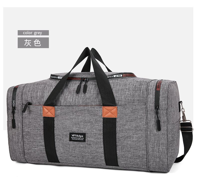Men's sports single shoulder travel bag, large capacity