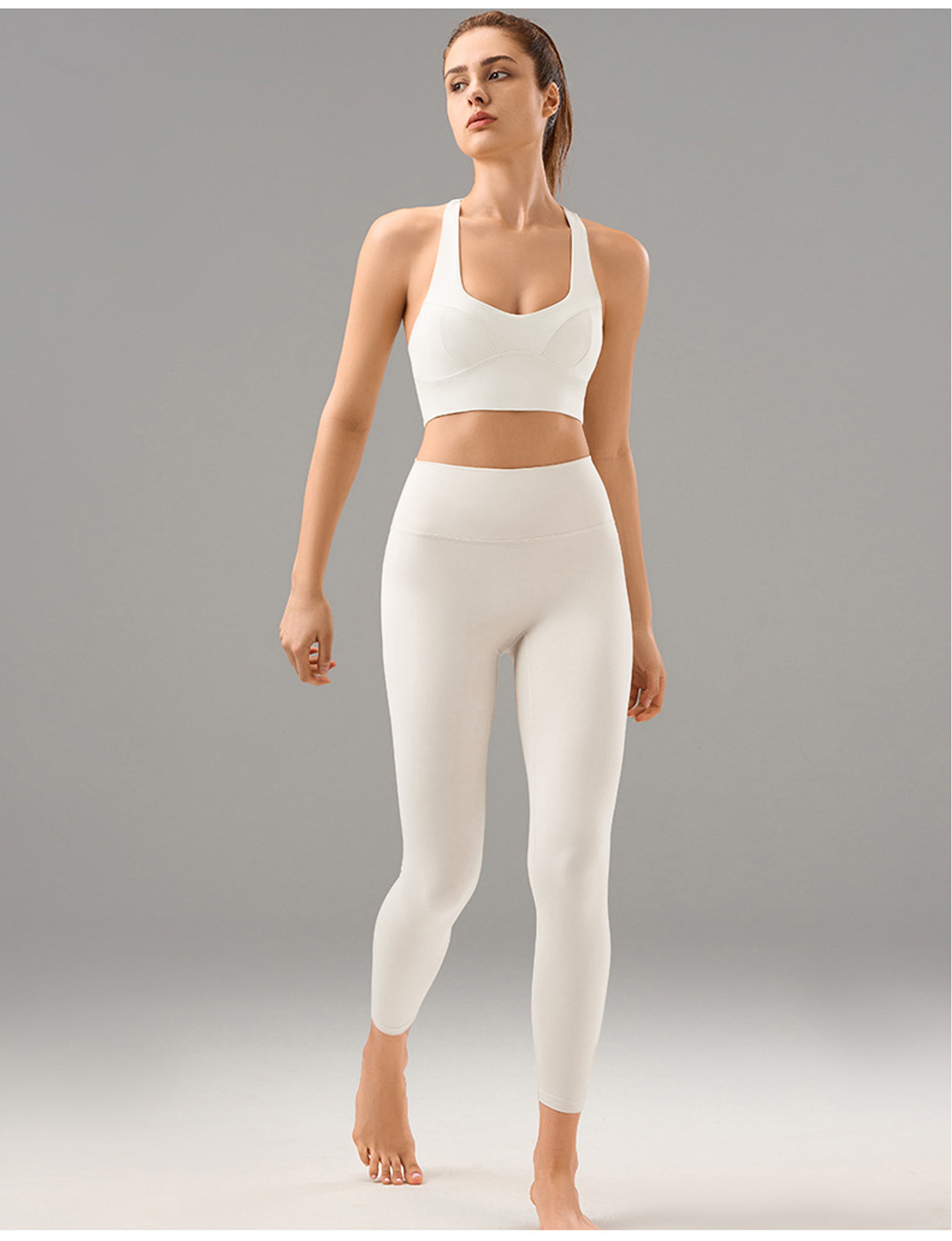 Lulu Yoga-Leggings, leicht schnelltrocknend, hohe Taille Po-Lifting