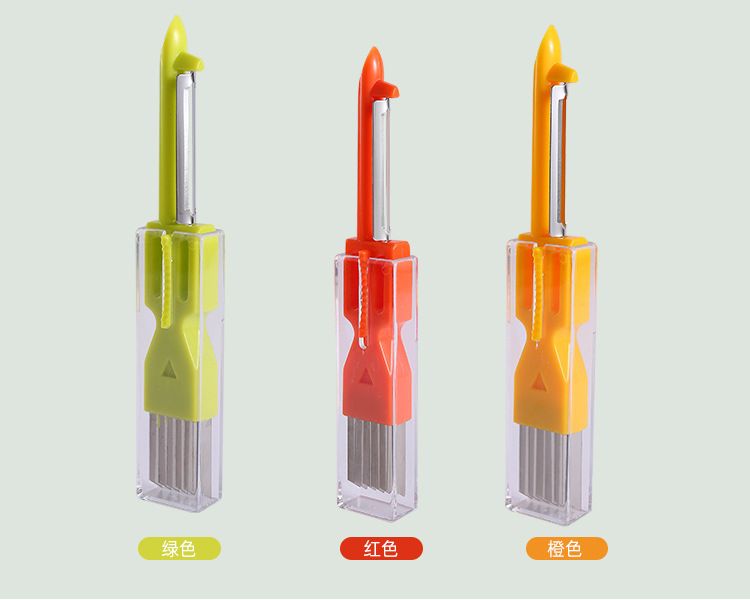 Onion slicer and celery scraper, multifunctional, stainless steel