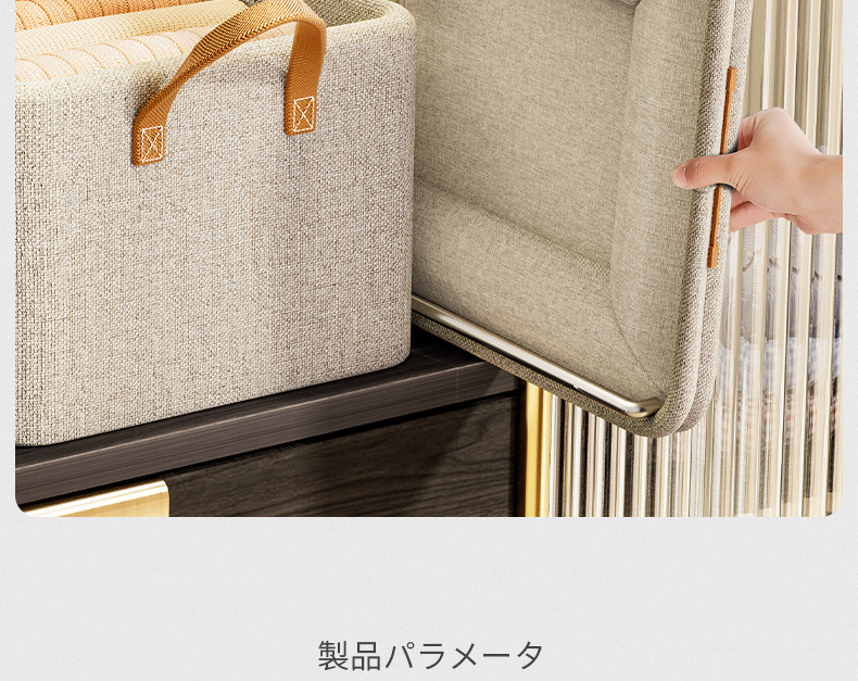 Fabric Clothing Storage Box, Home Organizer for Pants and Items