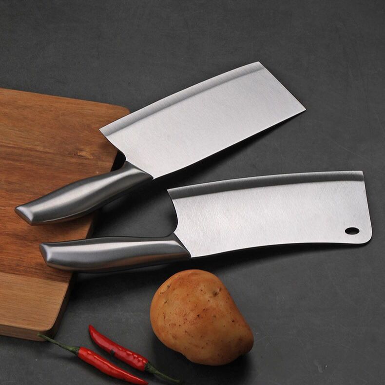 Kitchen knife set 4-piece stainless steel chef and utility knives