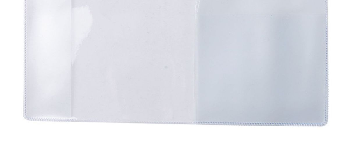 Reisepasshülle, wasserdicht, mattklares Design