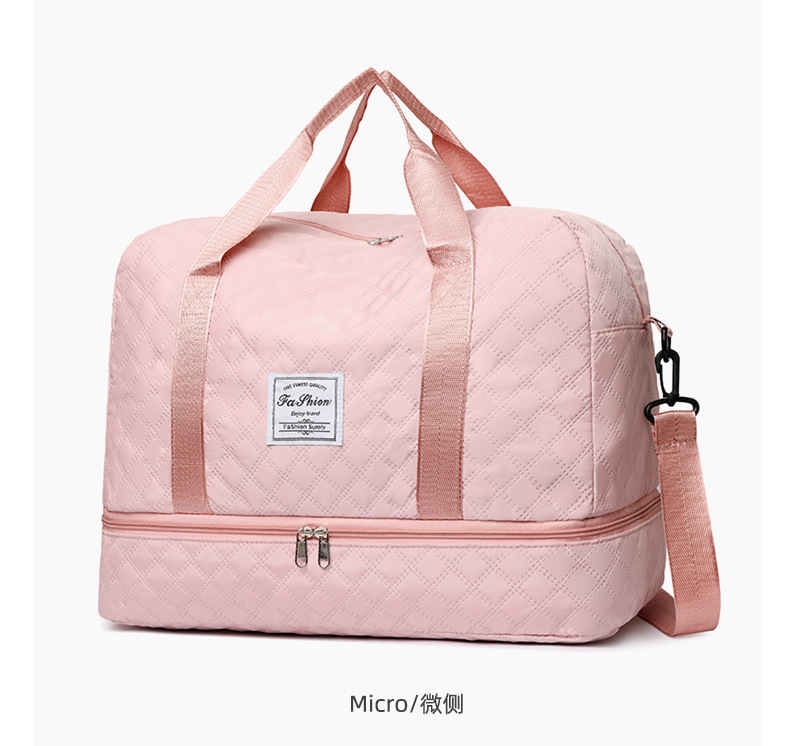 Travel bag large capacity lightweight portable handbag