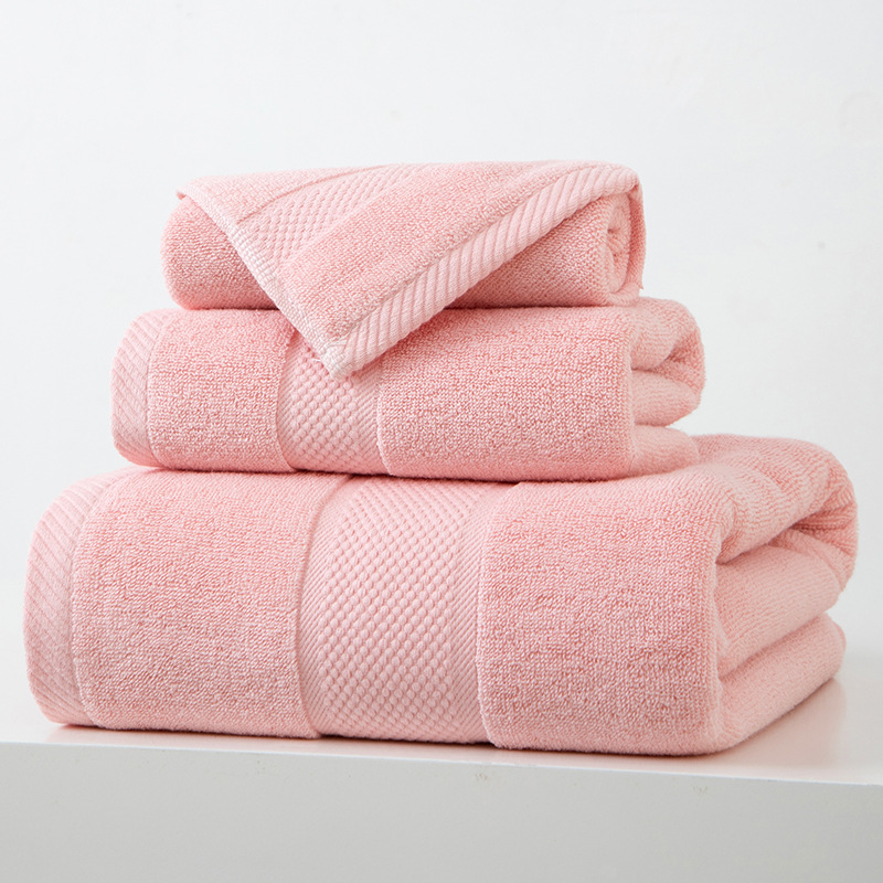 Pure cotton towel three-piece set, gift box