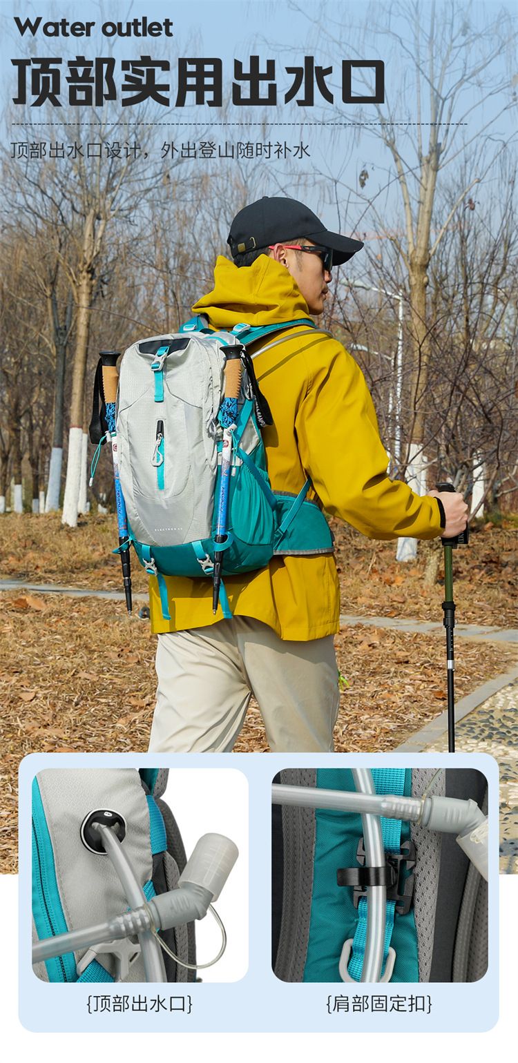 Hiking backpack 40L, waterproof