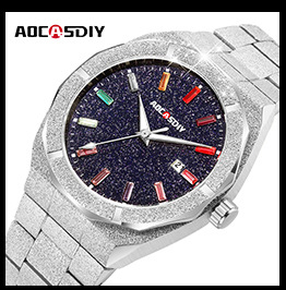 Men's Waterproof Quartz Watch Silicone Strap