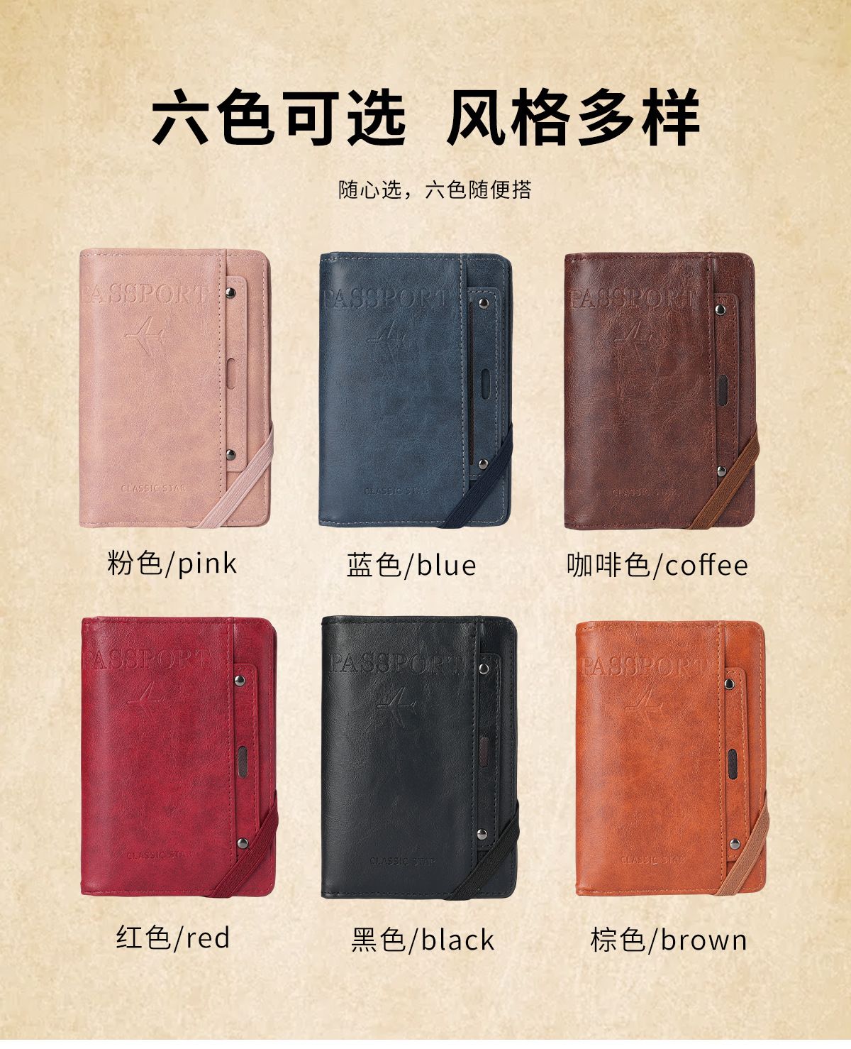 Multifunctional travel document and passport organizer