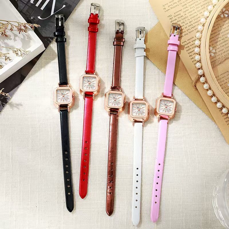 Women's Quartz Watch Leather Strap