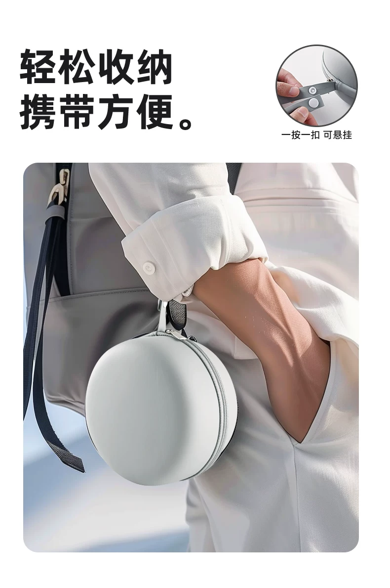 U-shaped neck pillow portable simulated silk travel